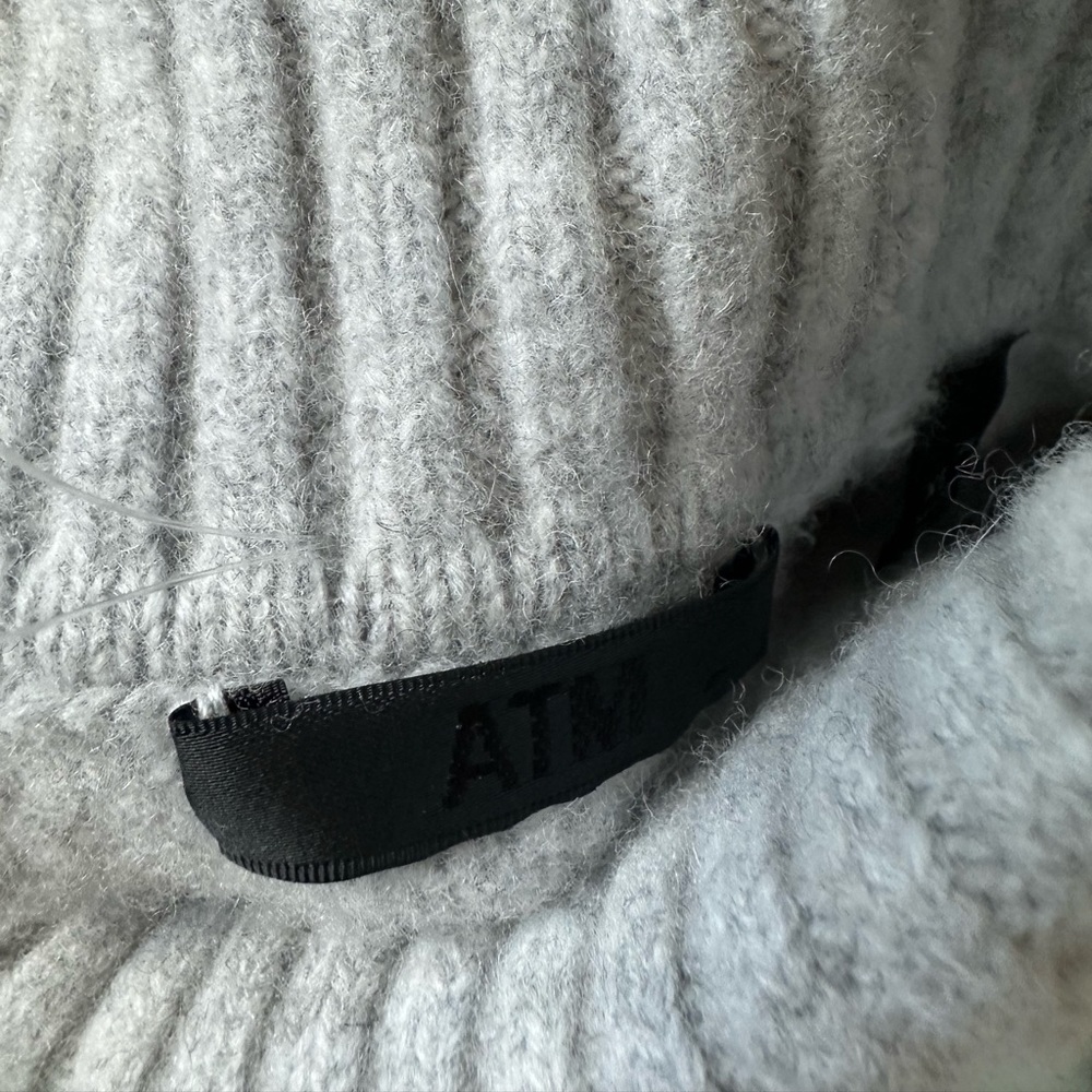 ATM ANTHONY THOMAS MELILLO
Two-tone cable-knit wool turtleneck sweater - Picture 10 of 12